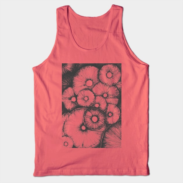 Mushroom Tank Top by DaceK